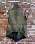 RICK OWENS 1999-2000 INDUSTRIAL VEST ‘DUST’