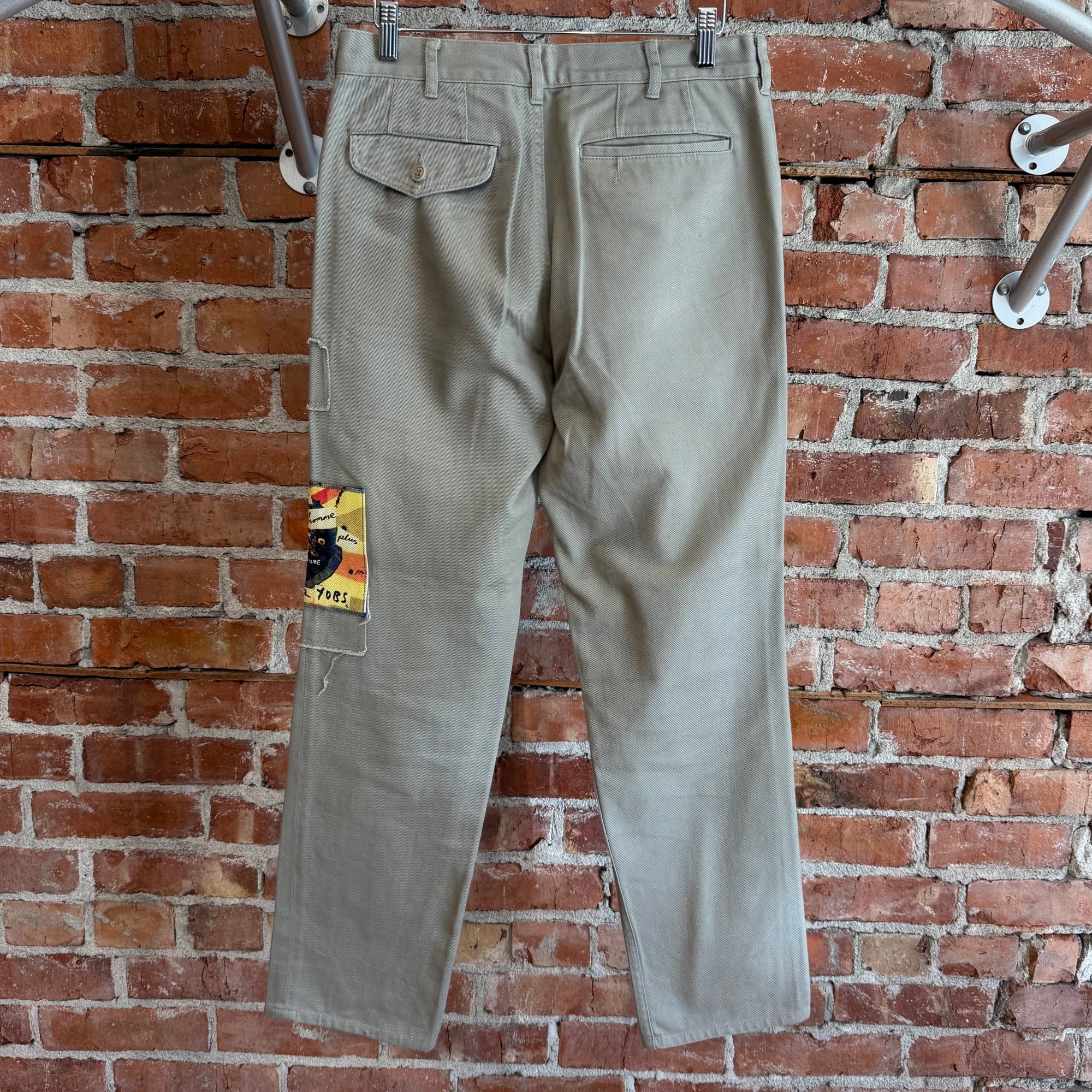 COMME DES GARCONS HOMME PLUS AD2008 PATCHWORK PANTS ‘MULTI’