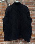CHROME HEARTS QUILTED WORK DOG JACKET ‘BLACK’
