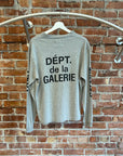 GALLERY DEPT FRENCH LOGO LONG SLEEVE