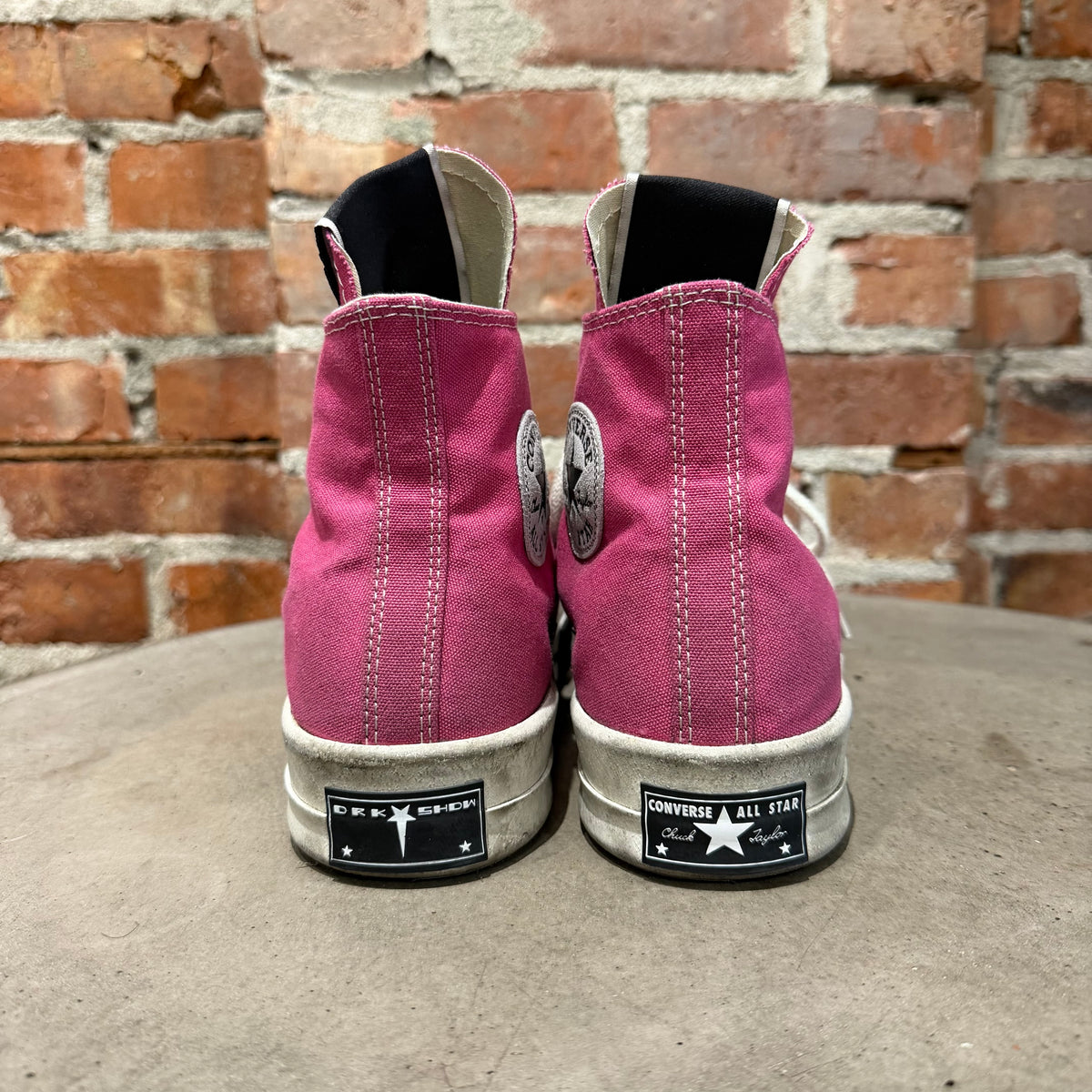 RICK OWENS X CONVERSE TURBODRK SNEAKERS ‘PINK’