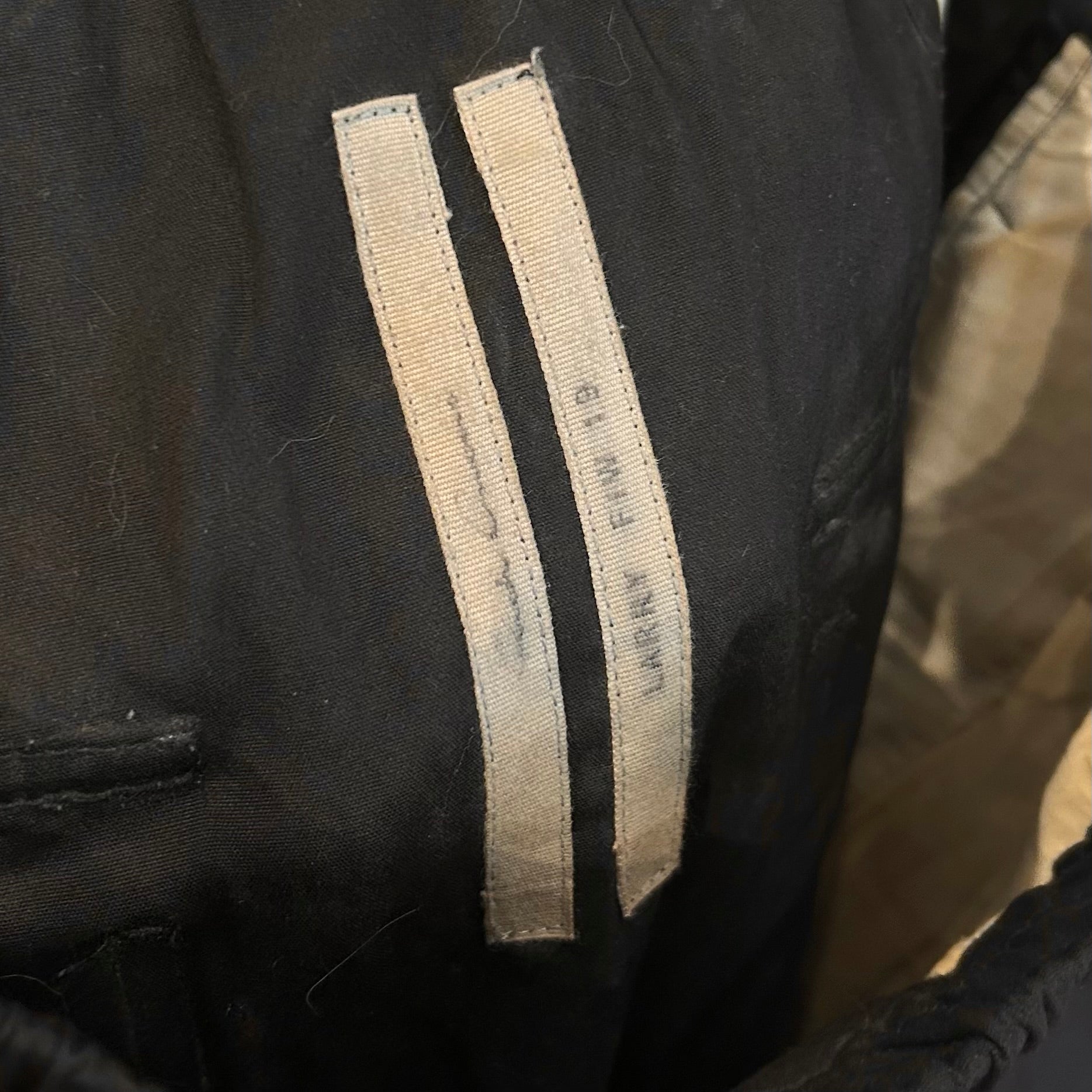 RICK OWENS FW19 LARRY POD SHORTS ‘BLACK’