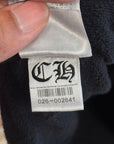 CHROME HEARTS CEMETERY CROSS SPINE PULLOVER HOODIE ‘BLACK’