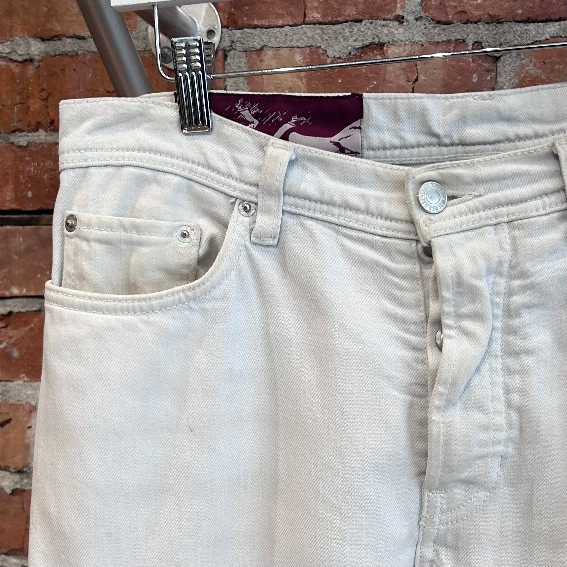 ENFANTS RICHES DEPRIMES PERFECT CUT DENIM 'WHITE'