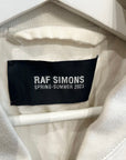 RAF SIMONS SS23 LEATHER SMALL BOMBER JACKET ‘WHITE’