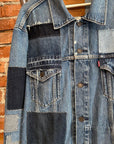 LEVIS TYPE-3 BIG E PATCHWORK DENIM JACKET ‘BLUE’