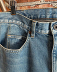 KAPITAL KOUNTRY OKABILLY FLARED PATCHWORK DENIM ‘BLUE’