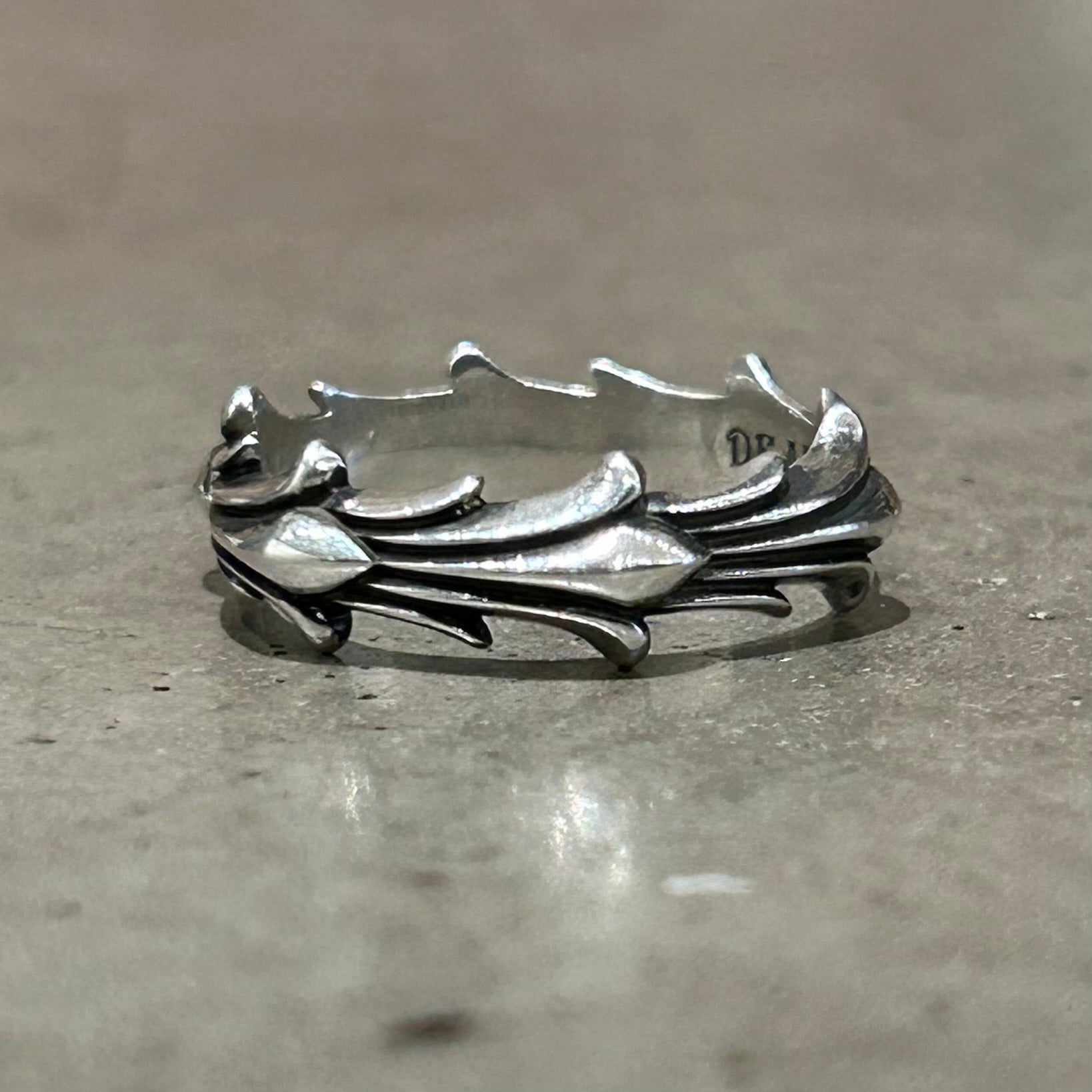 DEAL DESIGN LEGATO FLARE RING 'SILVER'