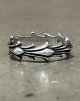 DEAL DESIGN LEGATO FLARE RING 'SILVER'