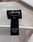 STUSSY CLASSIC STRIPED CREWNECK ‘BLACK/WHITE’