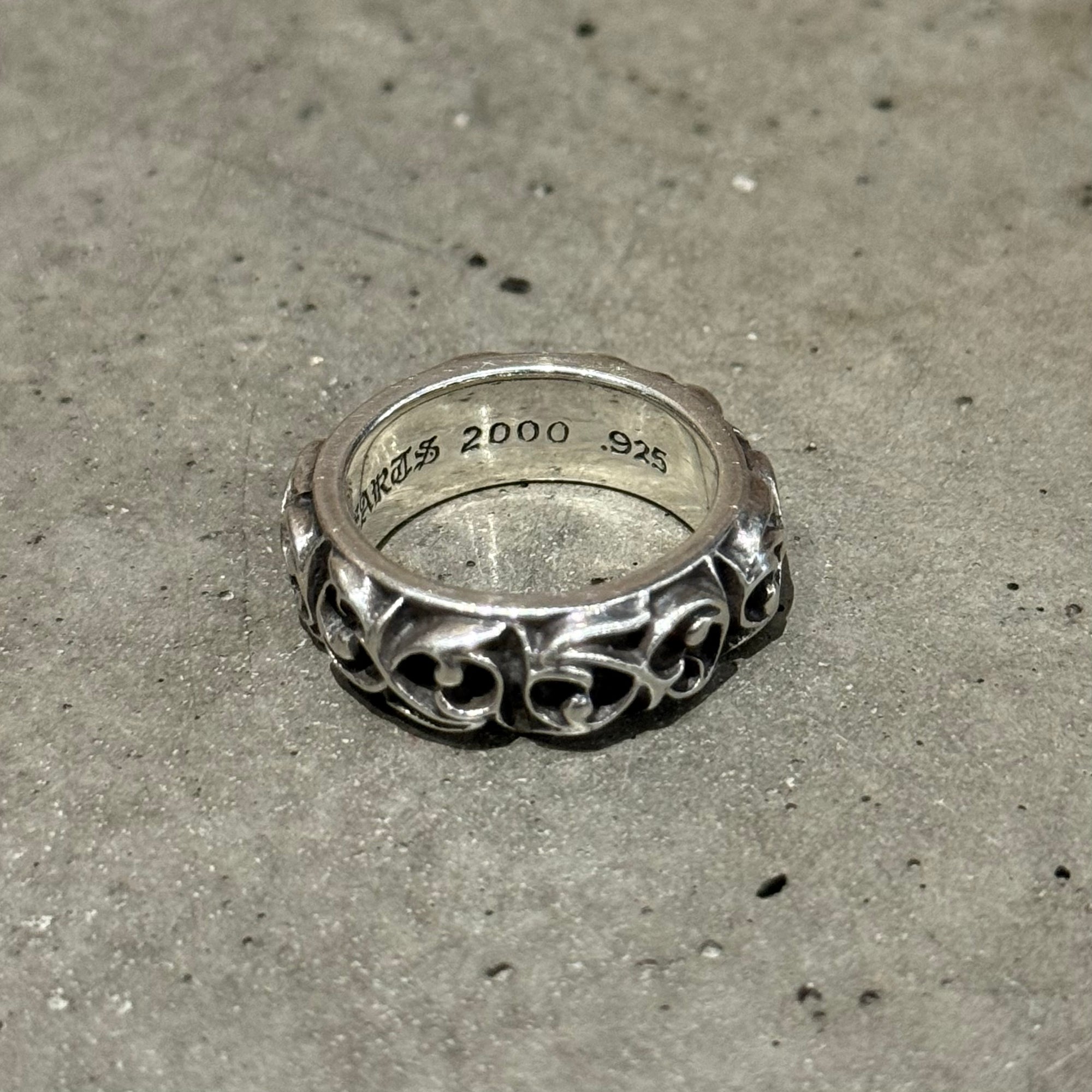CHROME HEARTS ETERNITY VINE RING ‘SILVER’