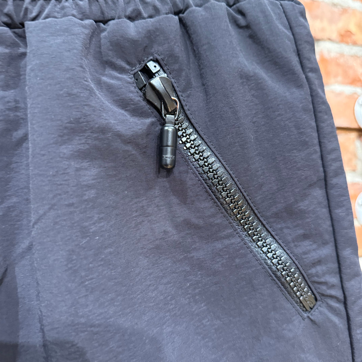 RHUDE RH LOGO SHORTS ‘BLACK’