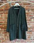 UNDERCOVER SS12 COTTON MILITARY TRENCH COAT ‘MOSS’
