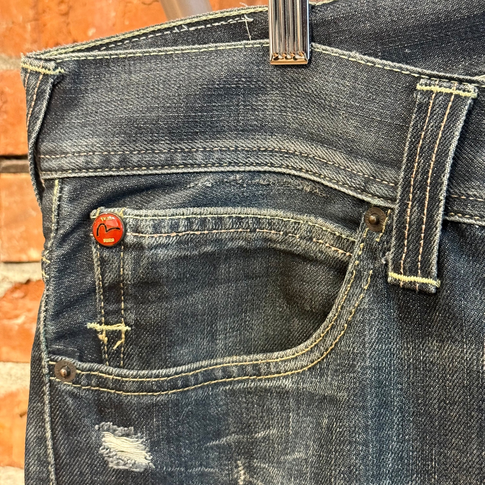 EVISU X PUMA STRAIGHT LEG DENIM 