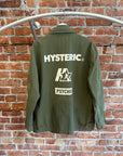 HYSTERIC GLAMOUR GRAPHIC MILITARY FIELD JACKET ‘GREEN’
