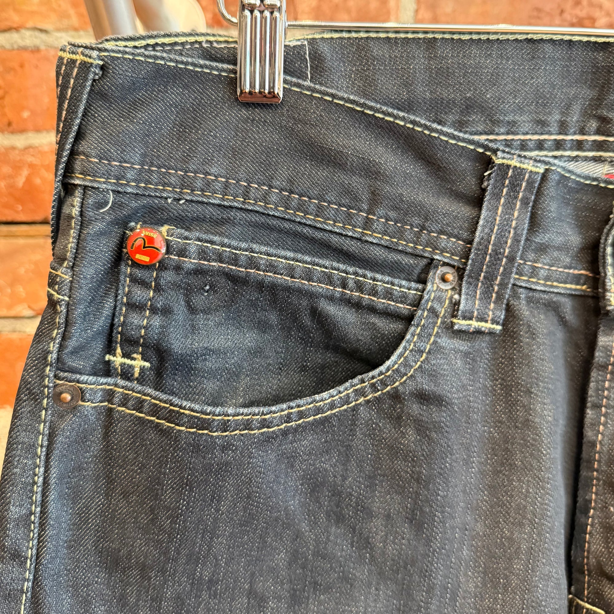 EVISU X PUMA STRAIGHT LEG DENIM 