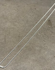 CHROME HEARTS 30” BALL CHAIN ‘SILVER’