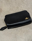 VIVIENNE WESTWOOD CLASSIC ZIP WALLET ‘BLACK’