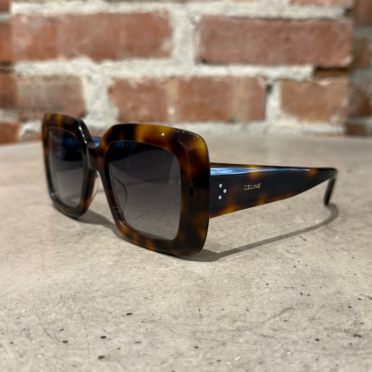 Celine tortoise sunglasses Triomphe Sunglasses | CELINE EYEWEAR | elysewalker main image 2