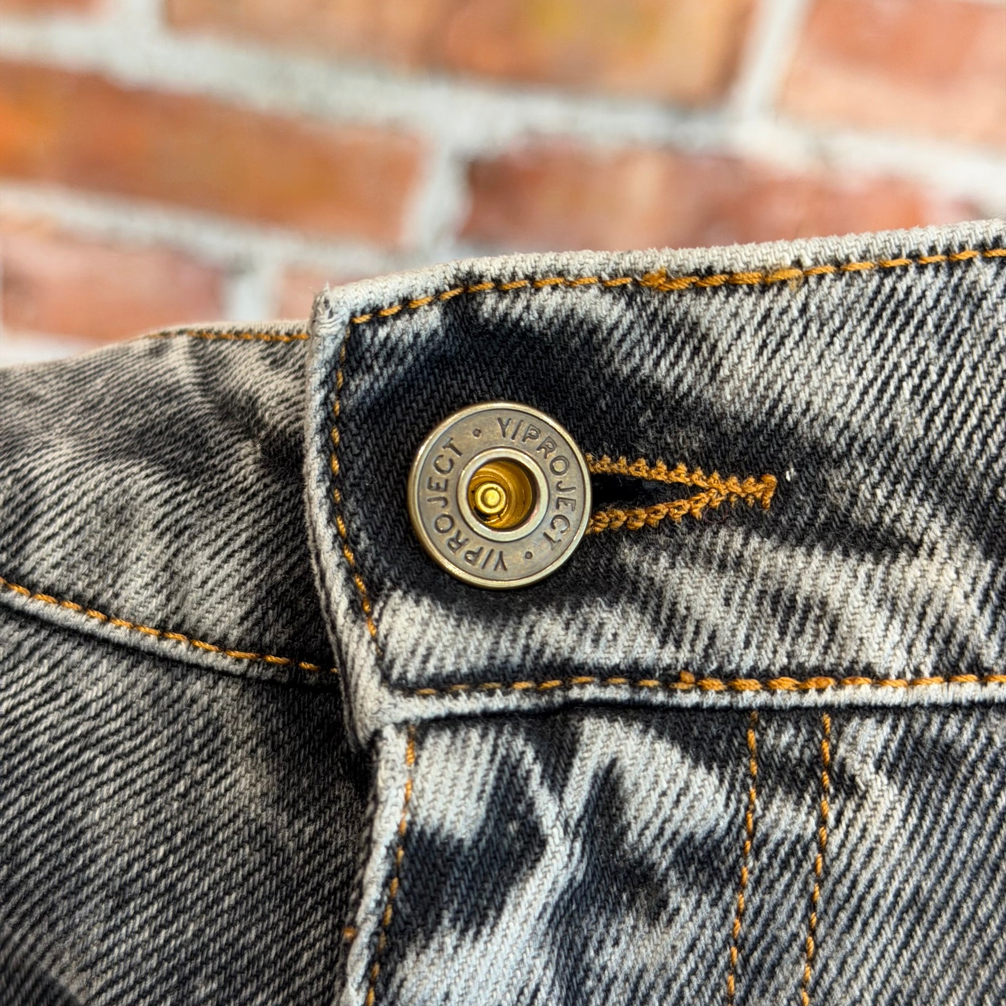 Y-PROJECT EVERGREEN BAGGY FIT WIRE LEG DENIM ‘SLATE’