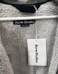 ACNE STUDIOS SHEARLING BOMBER JACKET ‘SLATE’