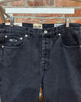 GALLERY DEPT. TWISTED WIDE LEG DENIM ‘BLACK’