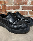 BOTTEGA VENETA INTRECCIATO HADDOCK LOAFERS ‘BLACK’