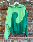 ERL SWIRL HOODIE ‘LIME’