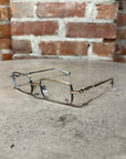 CHROME HEARTS BUCKLE RIDER GLASSES ‘BRASS’
