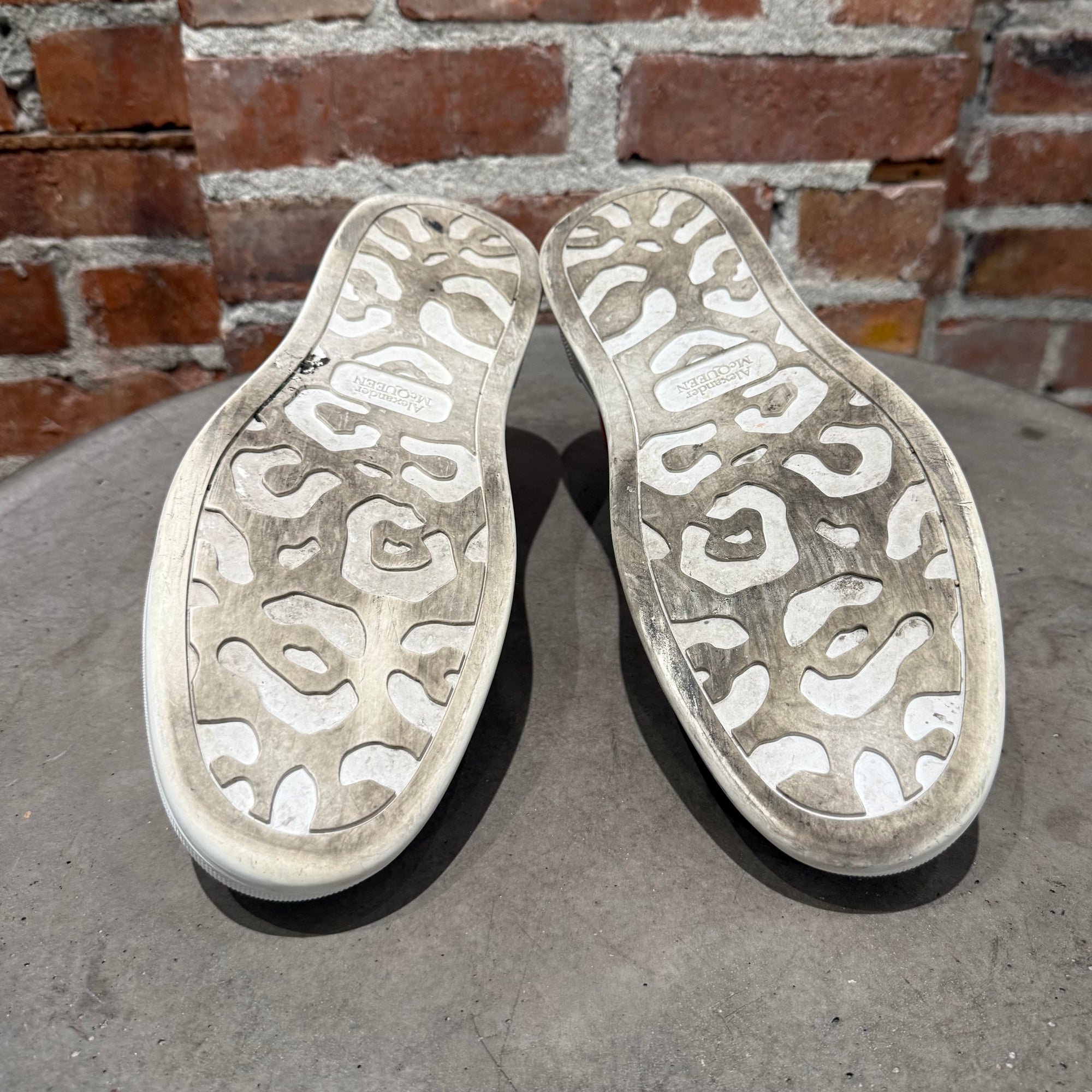 ALEXANDER MCQUEEN DECK SNEAKERS ‘RED’