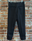 JIL SANDER SHARP WOOL SERGE JACKET & PANTS ‘BROWN’