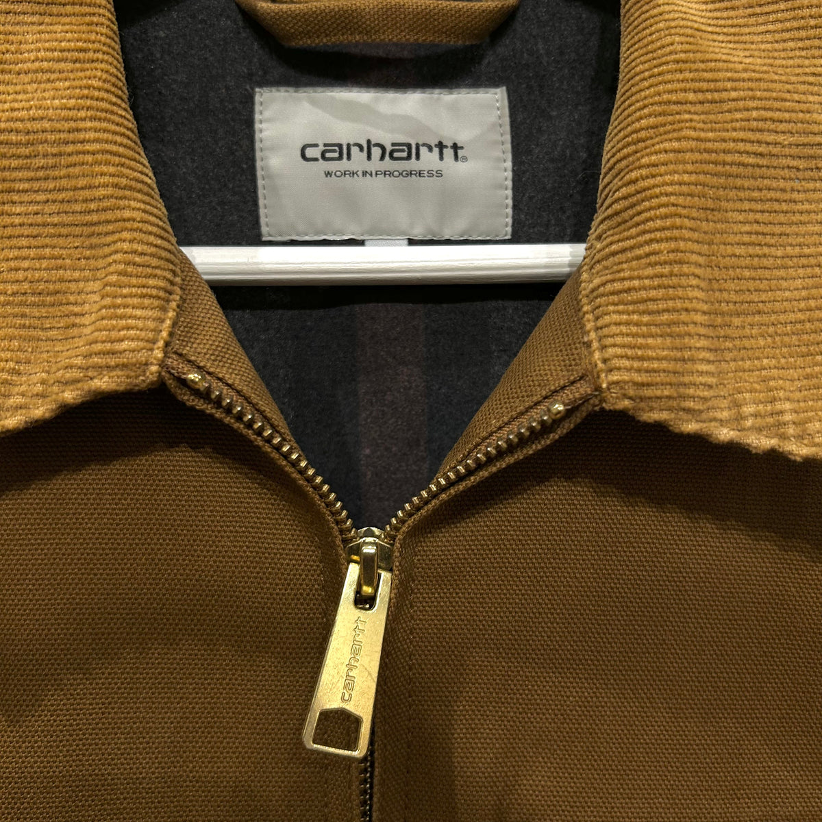 CARHARTT WIP DETROIT WORK JACKET ‘CAMEL’