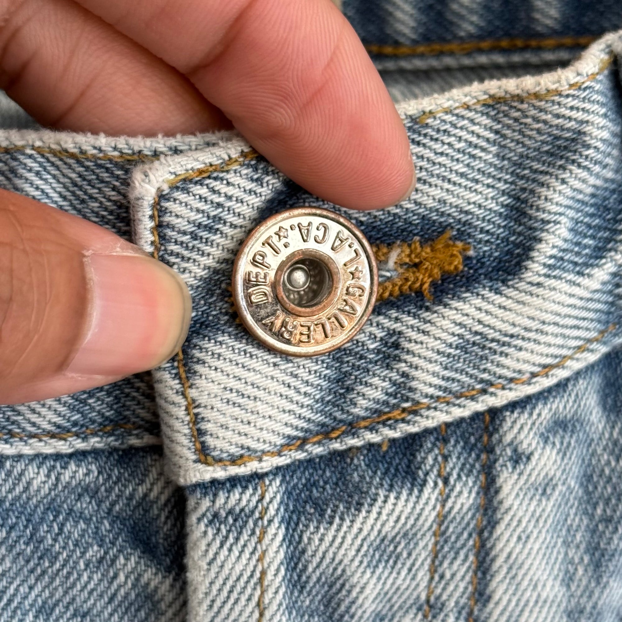 GALLERY DEPT. MELROSE WIDE LEG DENIM ‘BLUE’