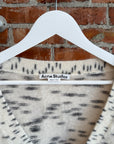 ACNE STUDIOS SPOTTED WOOL BLEND CARDIGAN ‘OFF WHITE’