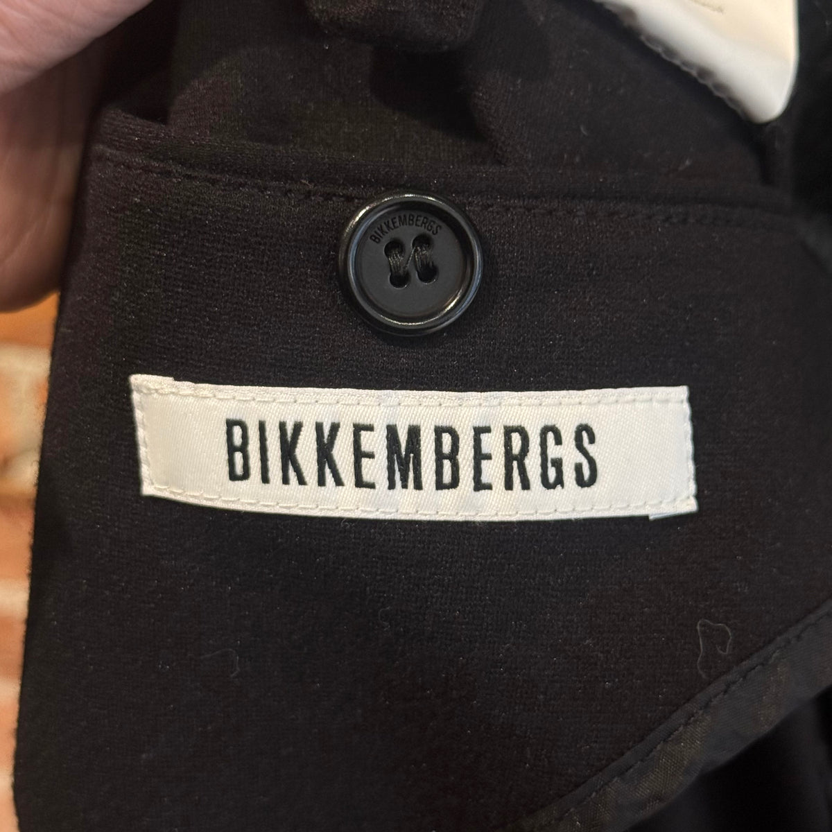 DIRK BIKKEMBERGS HOODED RAYON JACKET ‘BLACK’