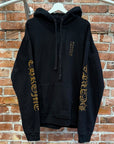 CHROME HEARTS BROWN F*CK YOU SCRIPT HOODIE ‘BLACK’