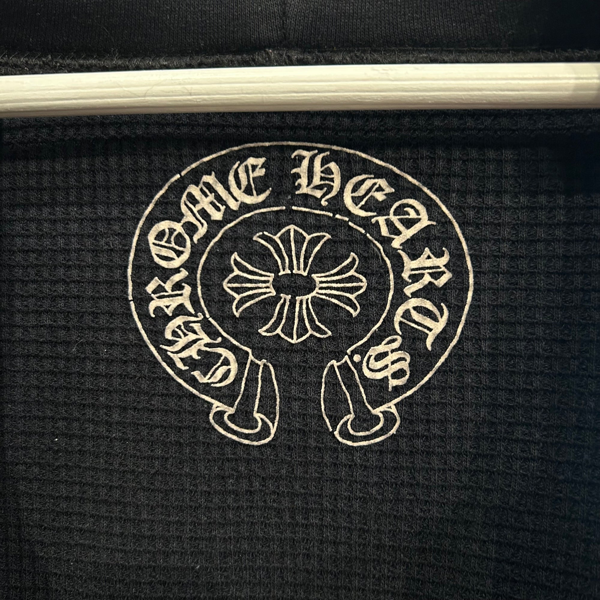 CHROME HEARTS FOTI THERMAL ZIP HOODIE ‘BLACK’