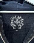 CHROME HEARTS VINTAGE THERMAL HORSESHOE ZIP HOODIE ‘BLACK’