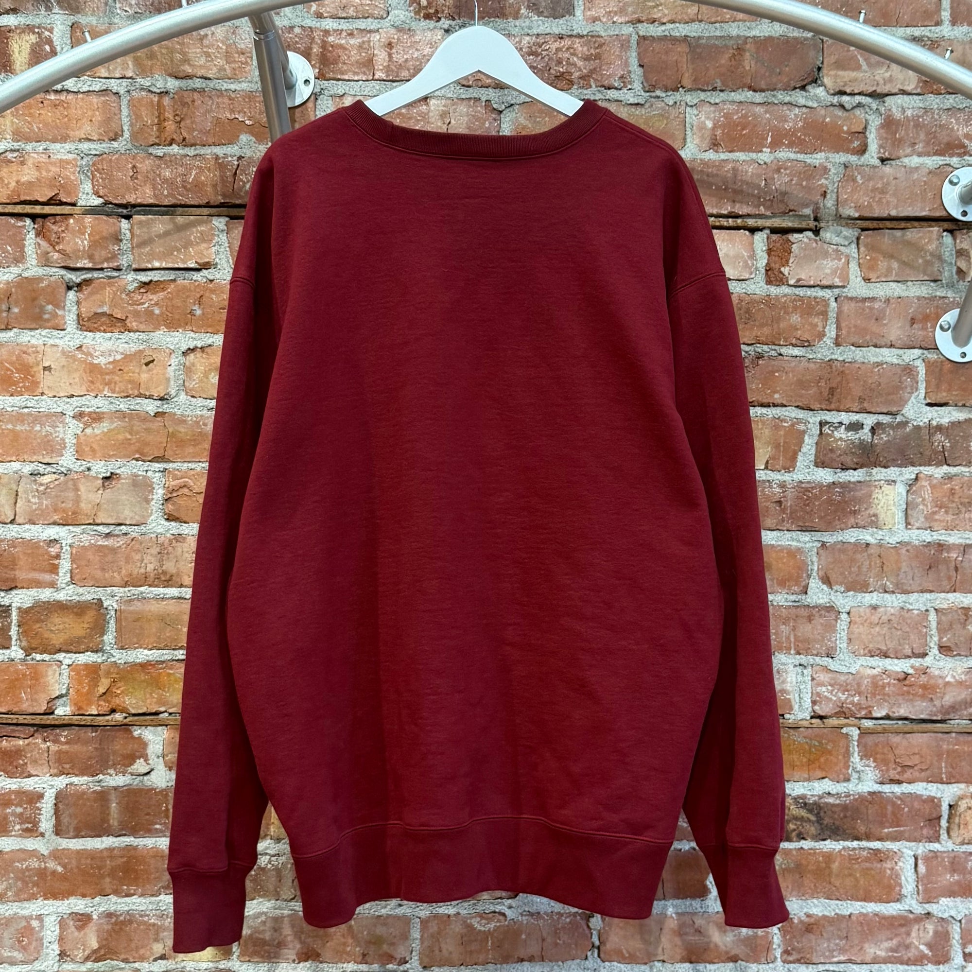 SUPREME FW22 BOX LOGO CREWNECK ‘BURGUNDY’