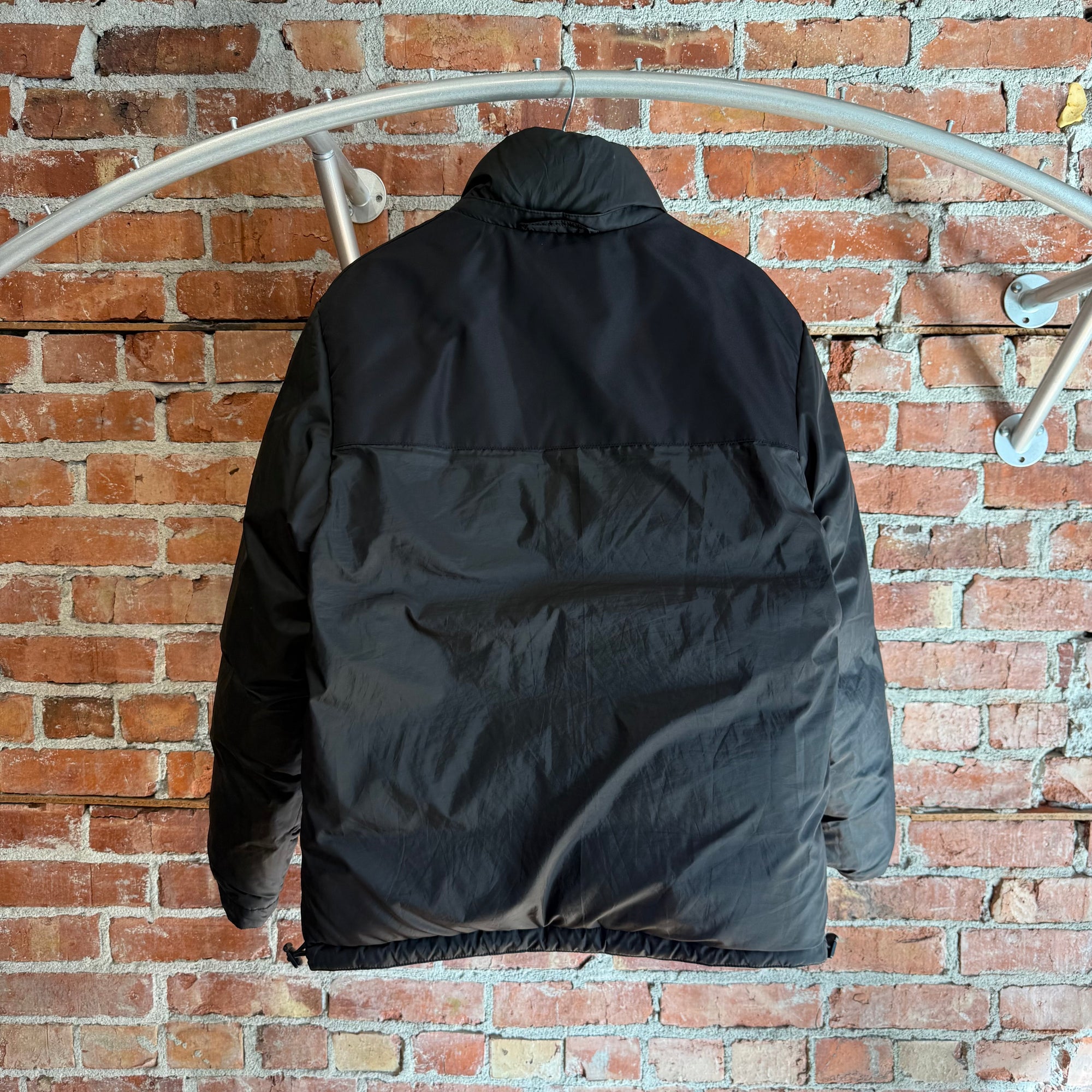 BURBERRY REVERSIBLE CHECK PUFFER JACKET ‘BLACK/PLAID’