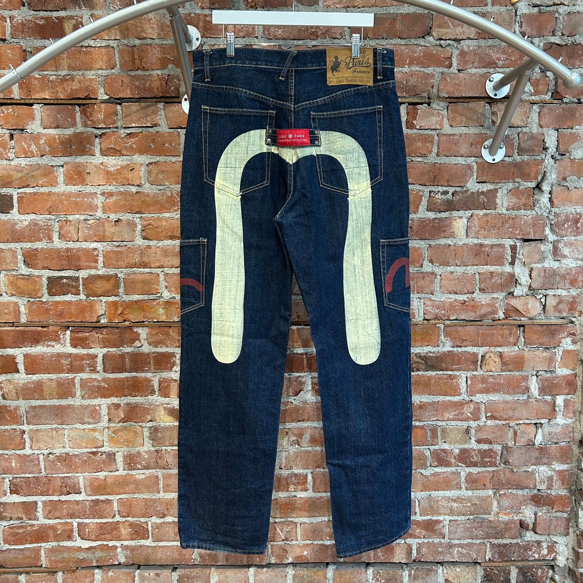 EVISU DAICOCK MULTICARGO DENIM 'INDIGO'