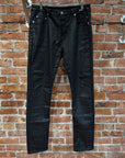 RICK OWENS SS21 PLEGETHON DRKSHDW WAXED DETROIT DENIM ‘BLACK’