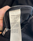 RICK OWENS SS25 VIRGIN WOOL BELTED COAT ‘BLACK’
