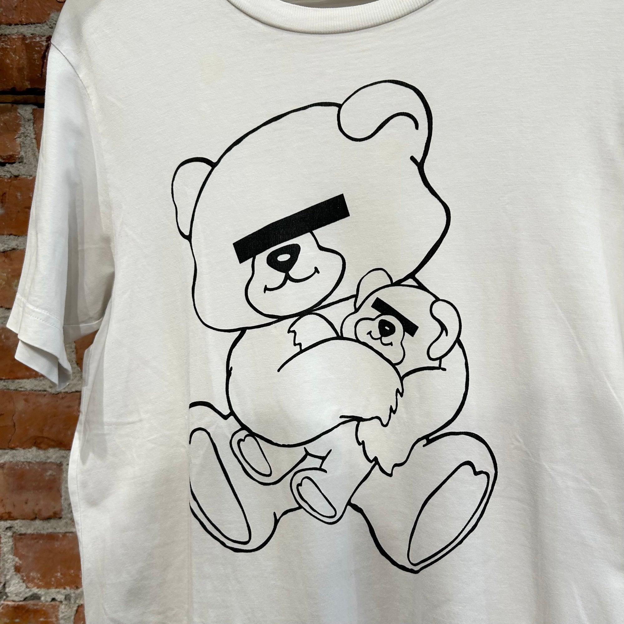 UNDERCOVER MADSTORE TEDDY BEAR TEE ‘WHITE’