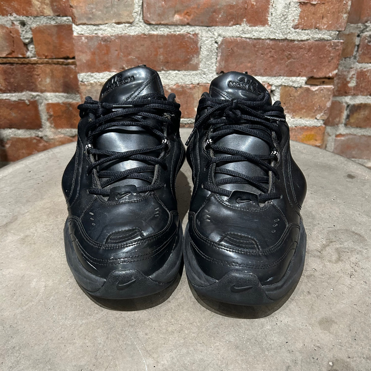 MARTINE ROSE X NIKE AIR MONARCH SNEAKERS ‘BLACK’