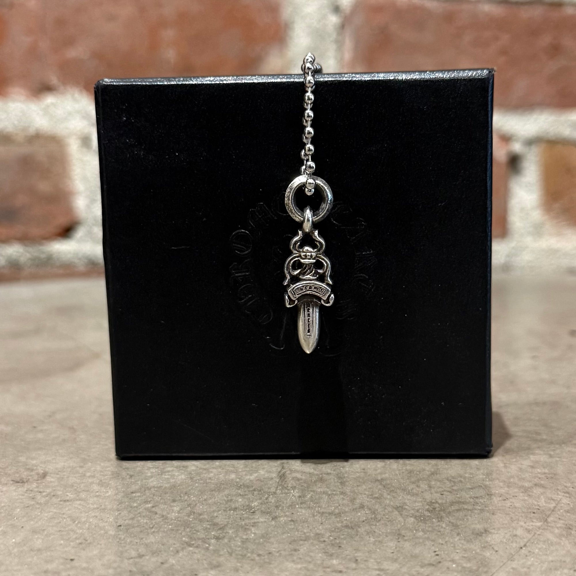 CHROME HEARTS NO.5 DAGGER PENDANT NECKLACE ‘SILVER’