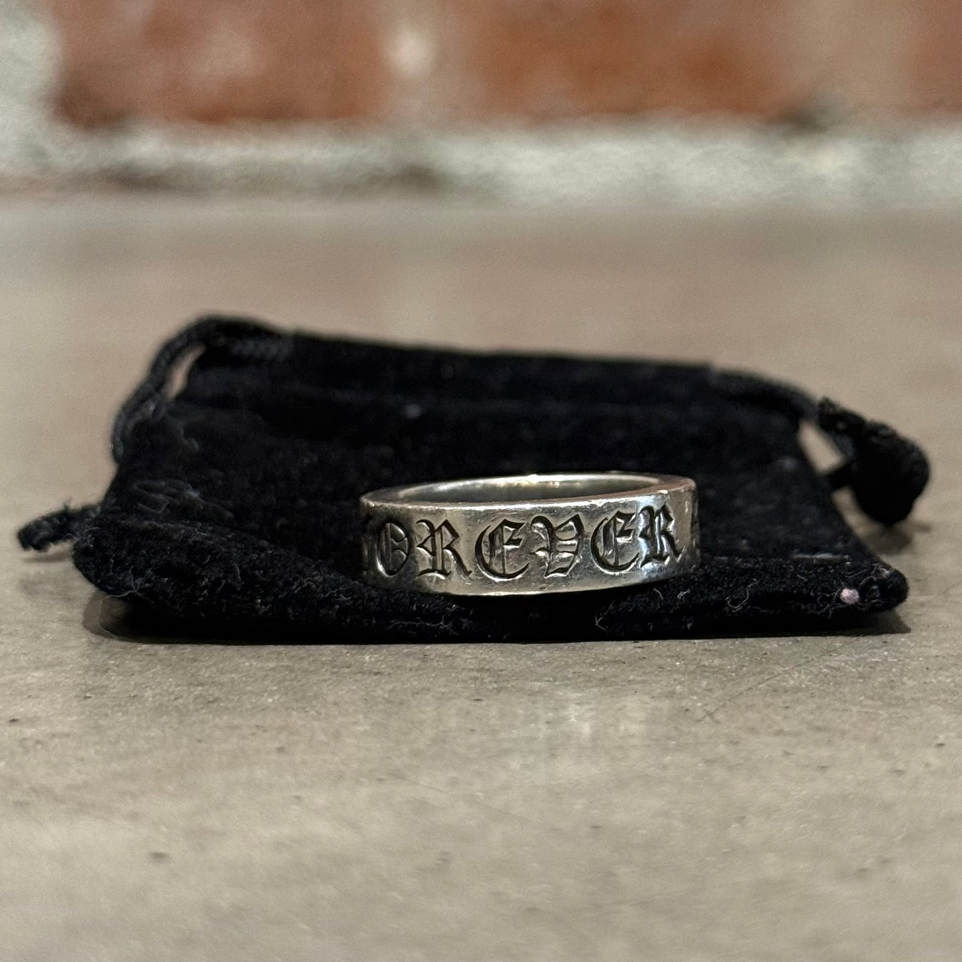 CHROME HEARTS 6MM FOREVER SPACER ‘SILVER’