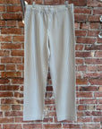 ISSEY MIYAKE HOMME PLISSE PLEATED PANTS ‘SLATE’
