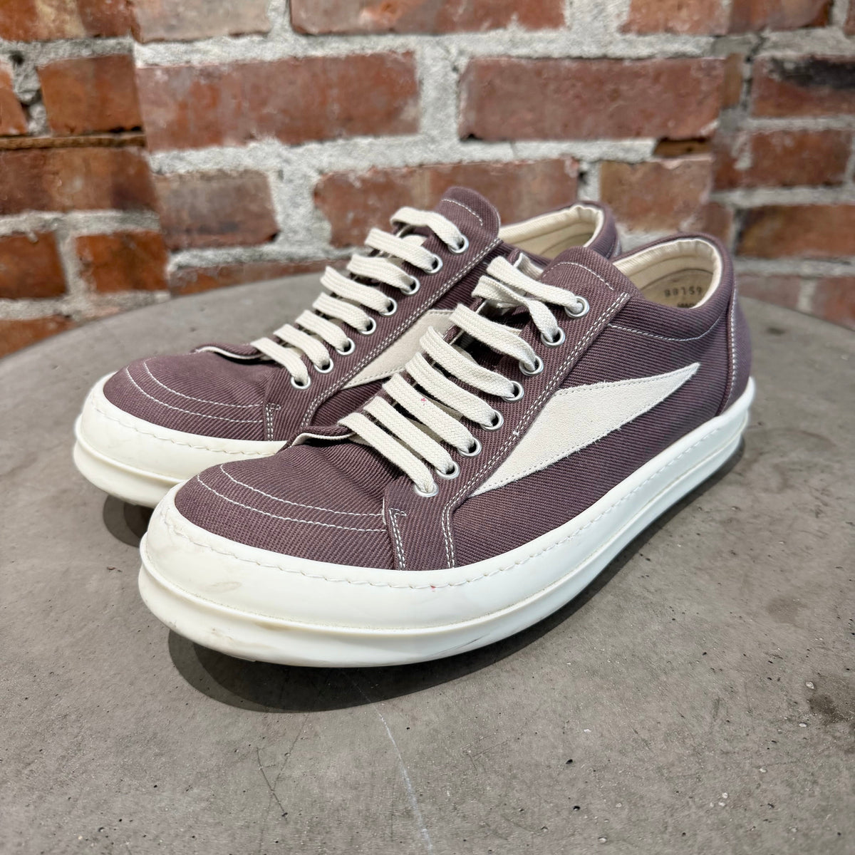 RICK OWENS FW26 TOWER DRKSHDW VINTAGE SNEAKERS ‘GRAPE’