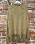 BURBERRY AW22 CRYSTAL EMBELLISHED KNIT SWEATER ‘KHAKI’